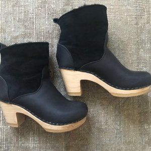 No 6 Shearling Clog Boot